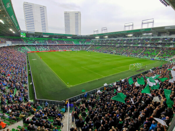 FC Groningen - Euroborg met publiek